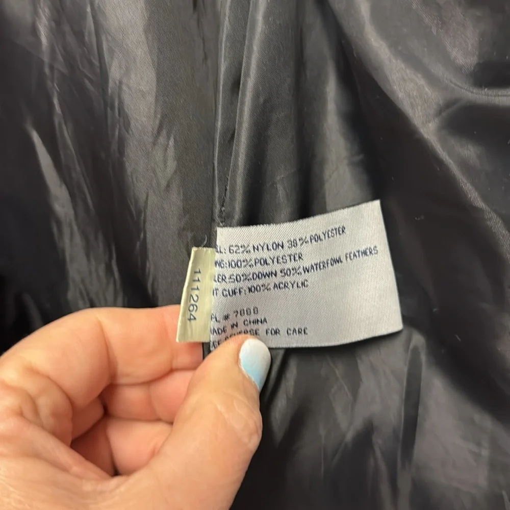 Ann Klein puffer long coat - Picture 6 of 8